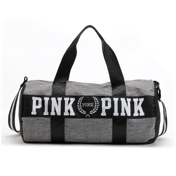 victorias secret pink gym bag